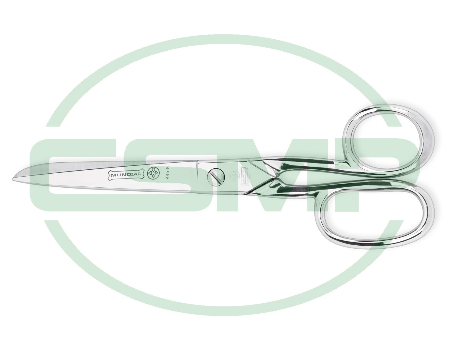 445 8" NICKEL PLATED KE SCISSOR