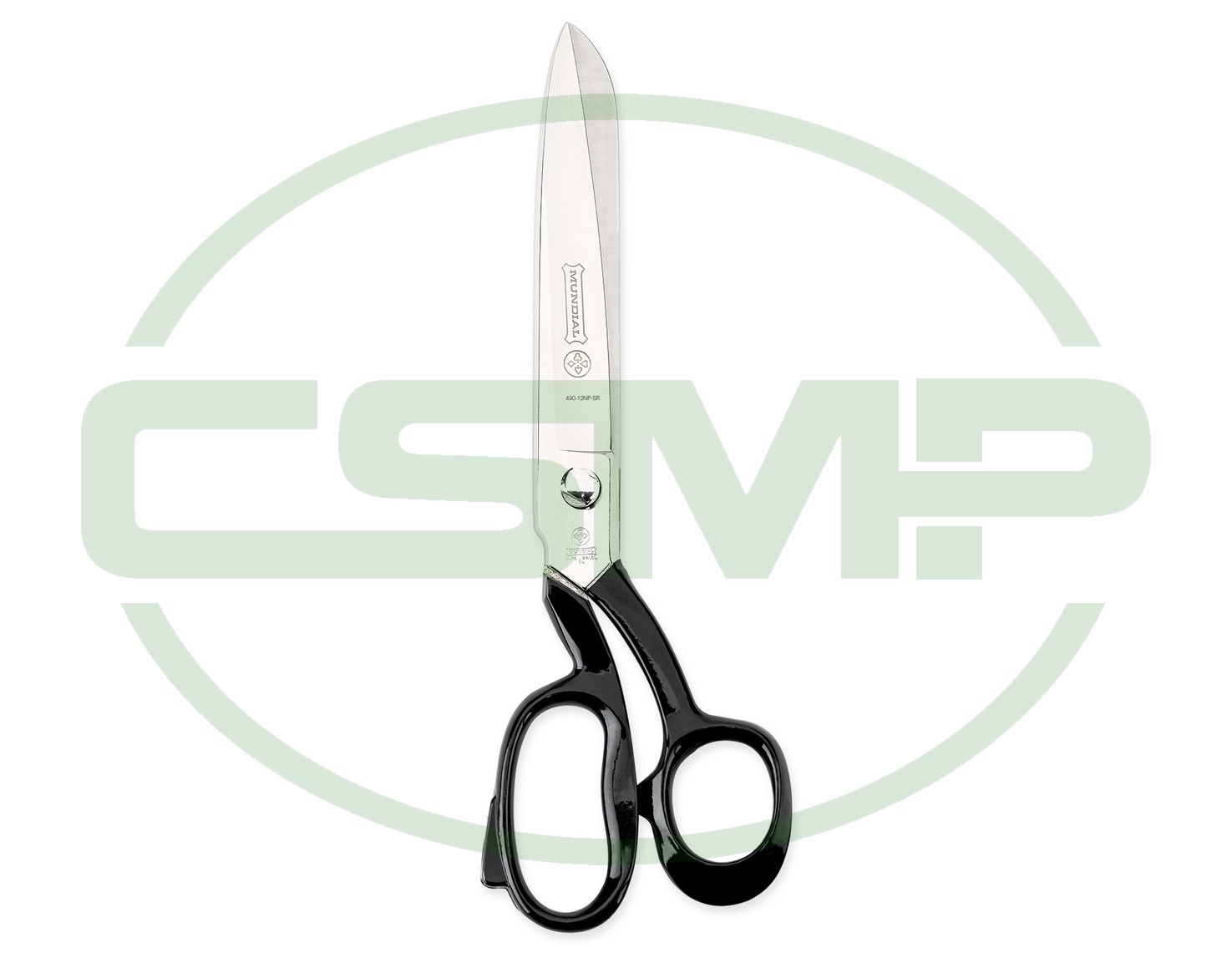 490NPSR 12" NICKEL PLATED SERRATED MUNDIAL
