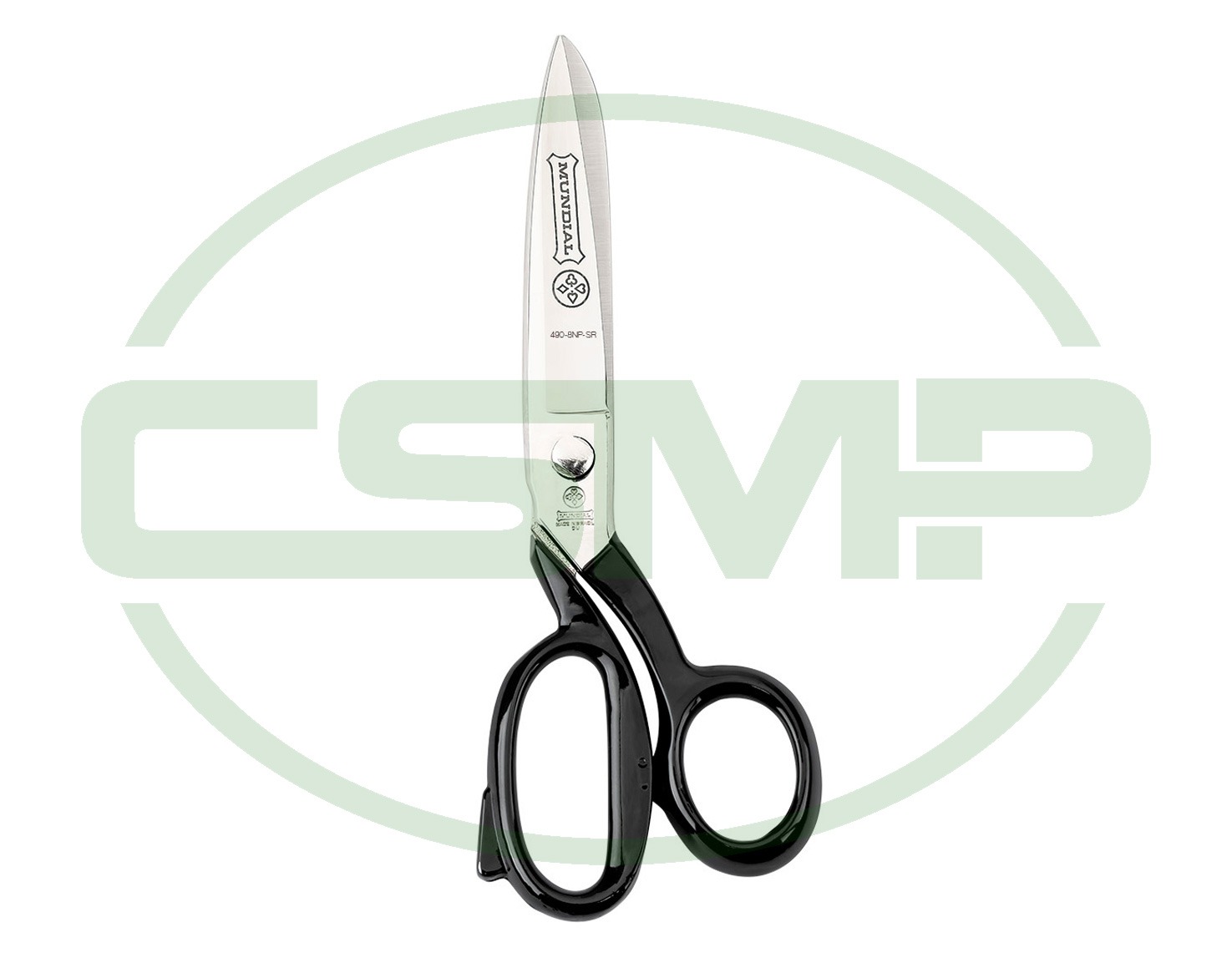 490NPSR 8" NICKEL PLATED SERRATED MUNDIAL