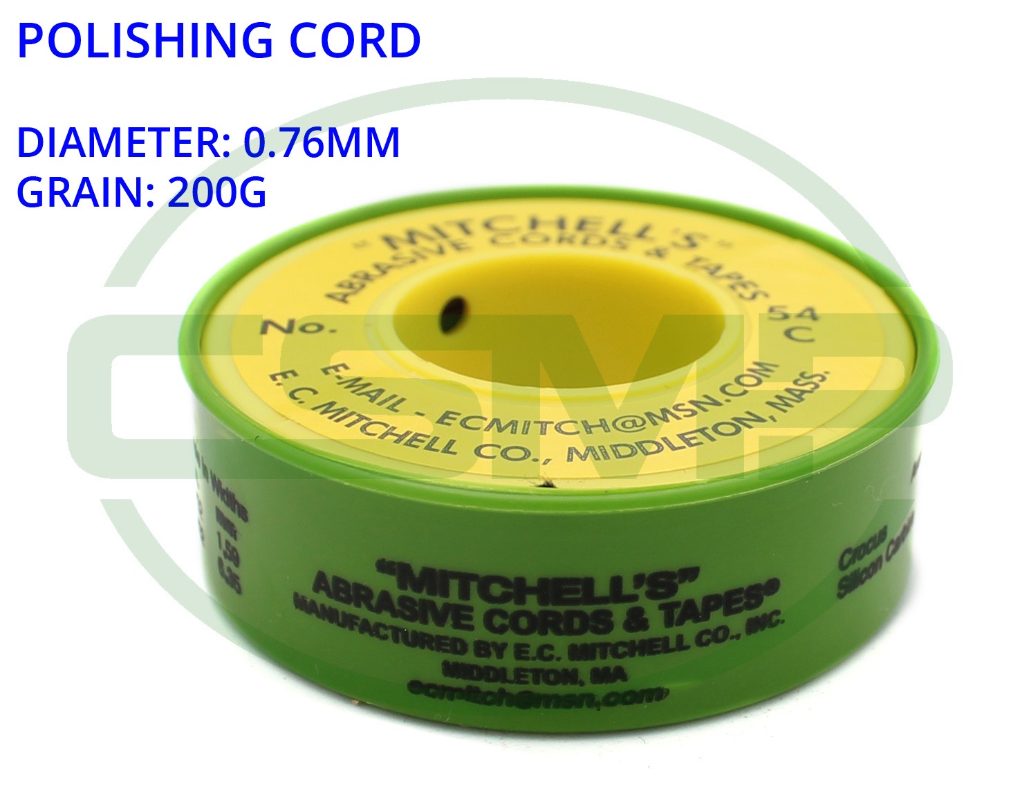 54-C MITCHELLS CROCUS POLISHING CORD 0.76mm 200g