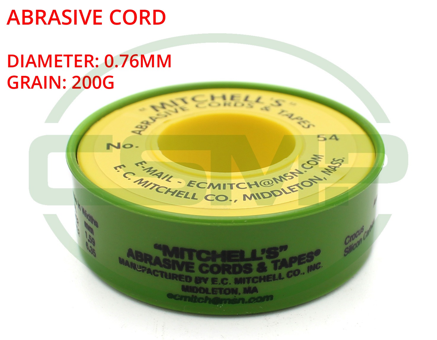 54 MITCHELLS ABRASIVE CORD 0.76mm 200g