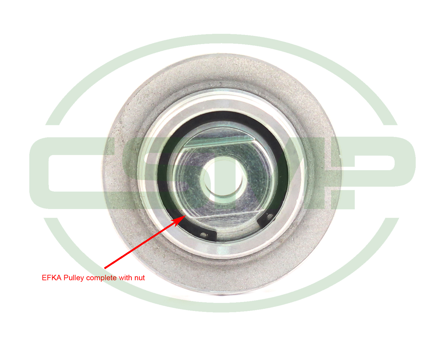 60MM PULLEY EFKA TAPERED WITH NUT