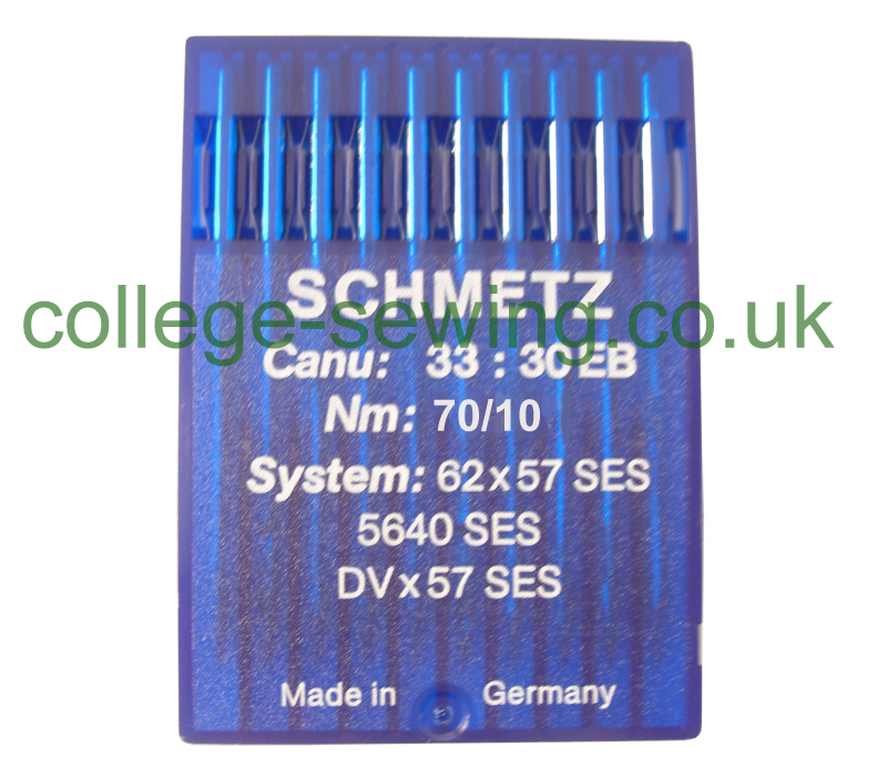 62X57 SES SIZE 70 PACK OF 10 NEEDLES SCHMETZ