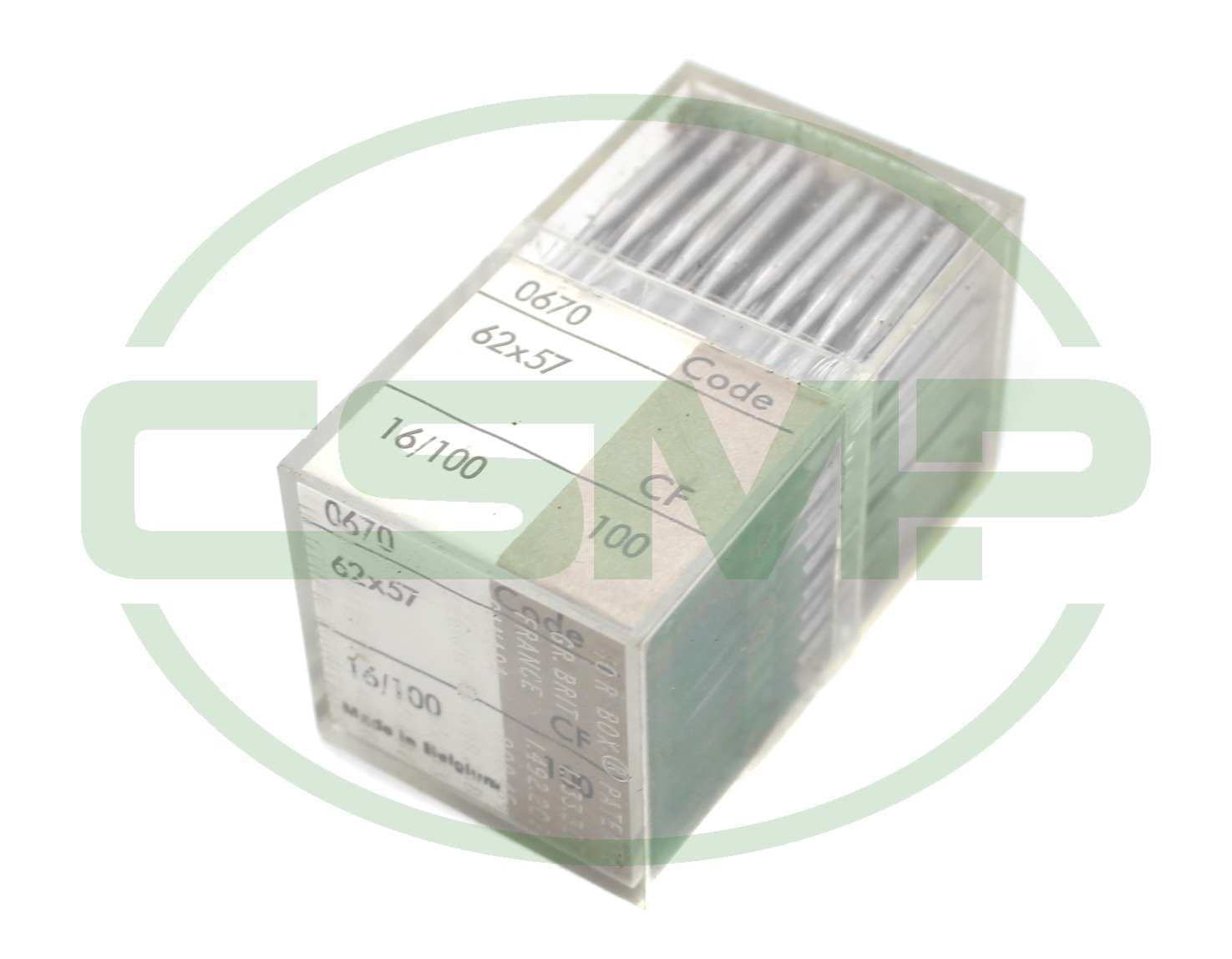 62X57 SIZE 100 PACK OF 10 NEEDLES BEKA DISCONTINUED