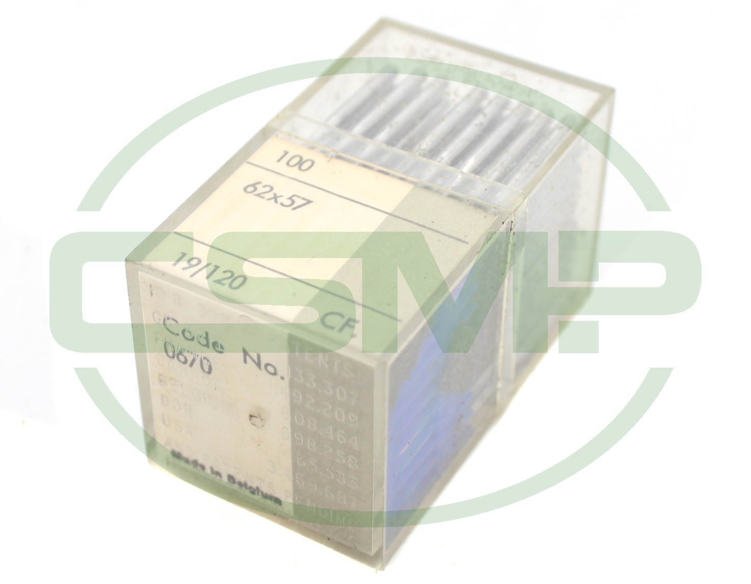 62X57 SIZE 120 PACK OF 10 NEEDLES BEKA DISCONTINUED