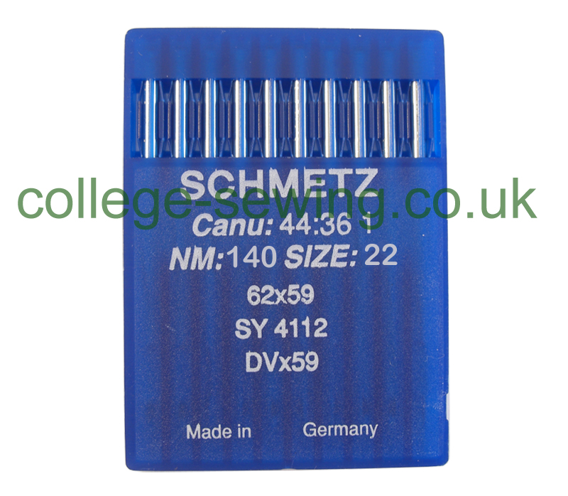 62X59 SIZE 140 PACK OF 10 NEEDLES SCHMETZ
