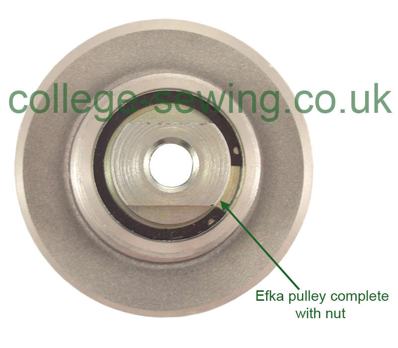 67MM PULLEY EFKA TAPERED WITH NUT