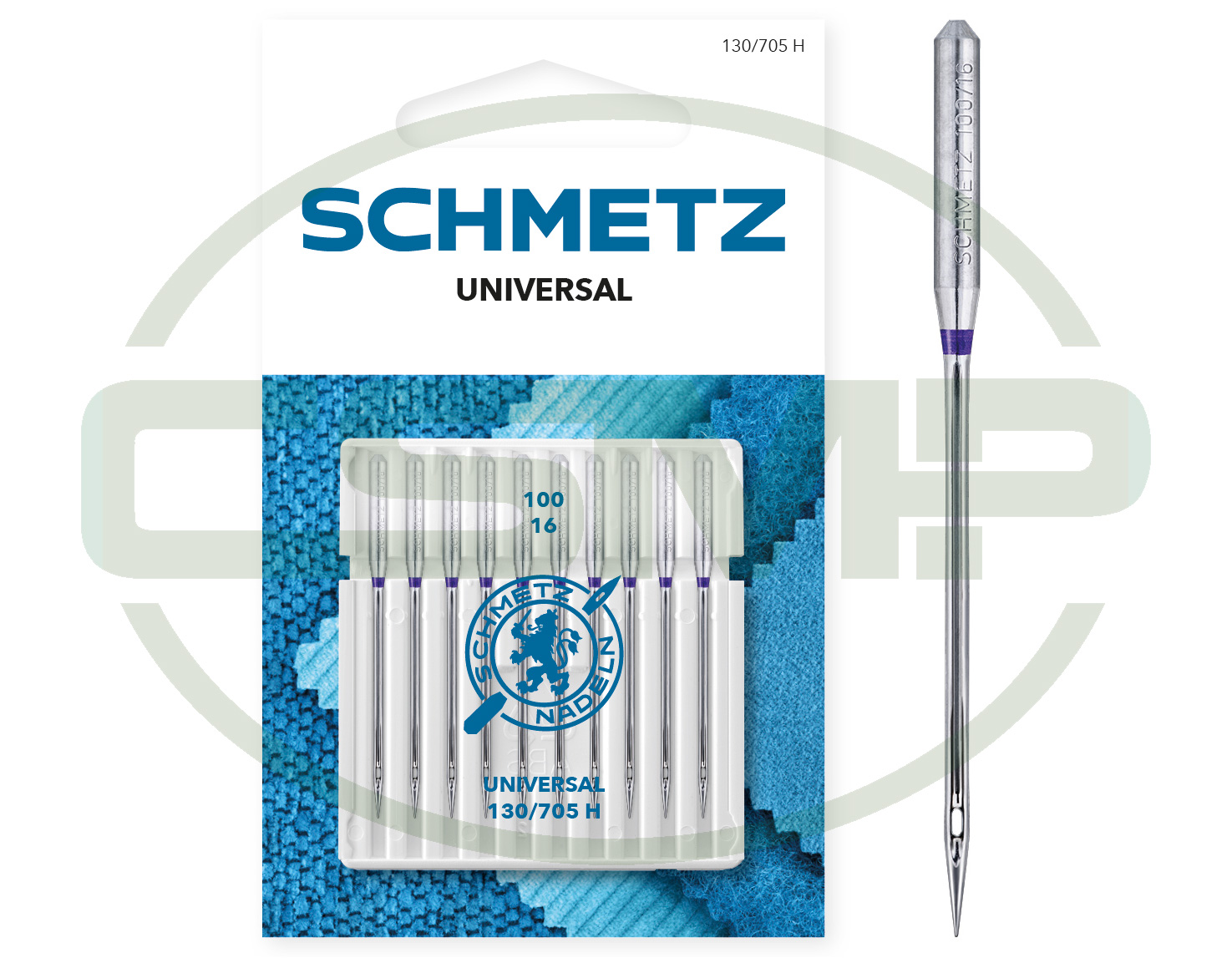 SCHMETZ UNIVERSAL SIZE 100 PACK OF 10 CARDED