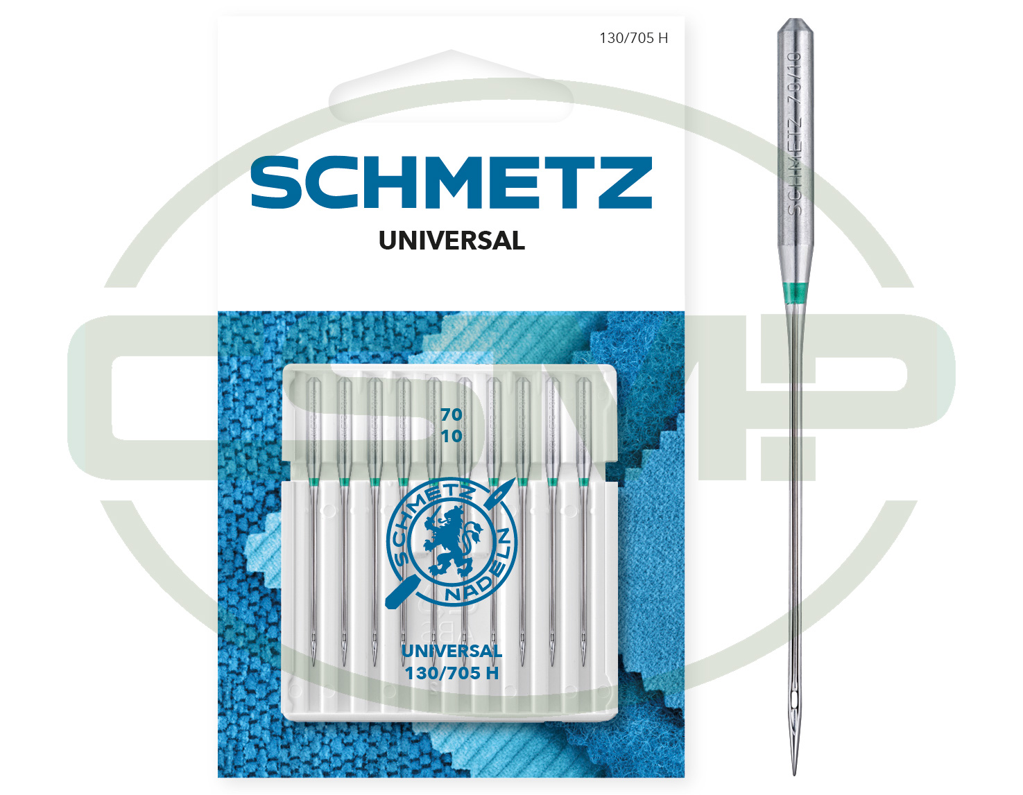 SCHMETZ UNIVERSAL SIZE 70 PACK OF 10 CARDED