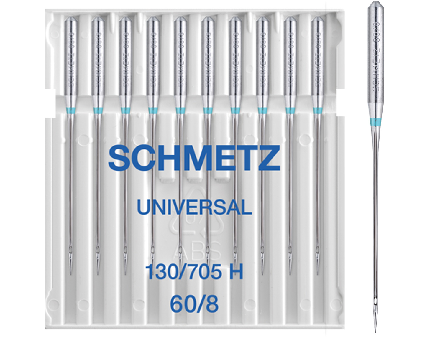 705 UNIVERSAL B10 SIZE 60/8 PACK OF 10 NEEDLES