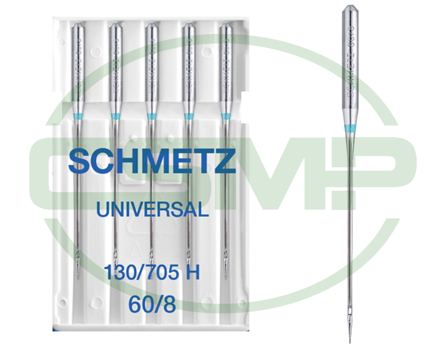 SCHMETZ UNIVERSAL SIZE 60 PACK OF 5 NEEDLES