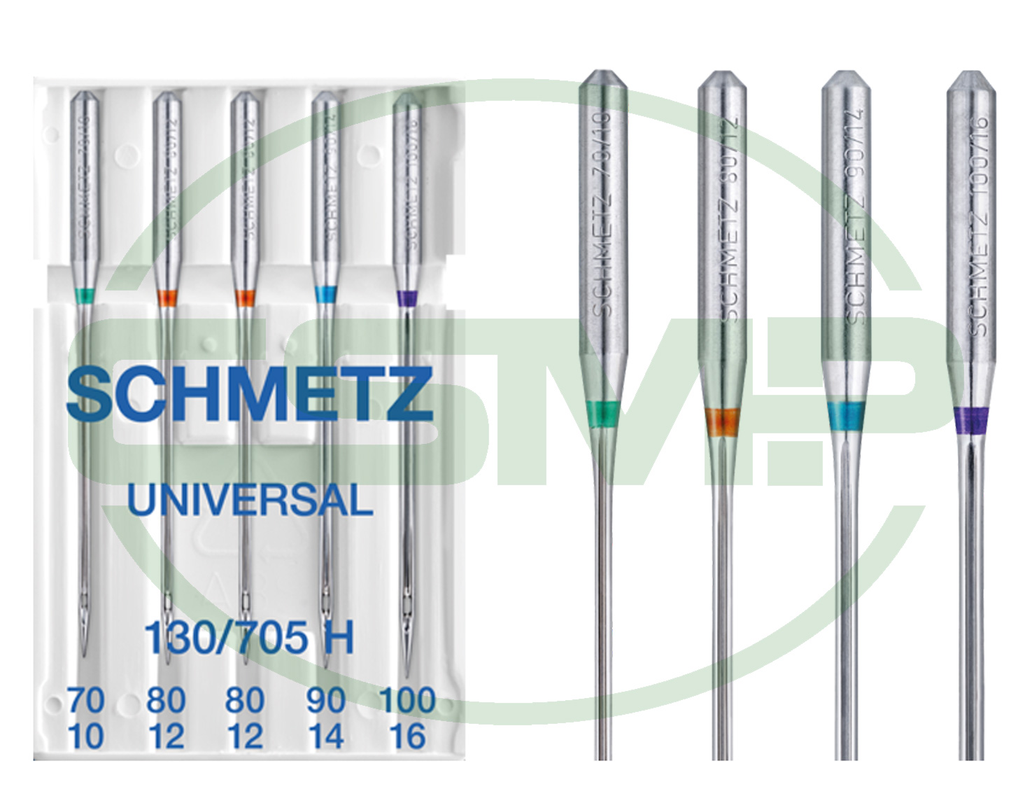 SCHMETZ UNIVERSAL SIZE 70-100 PACK OF 5 NEEDLES