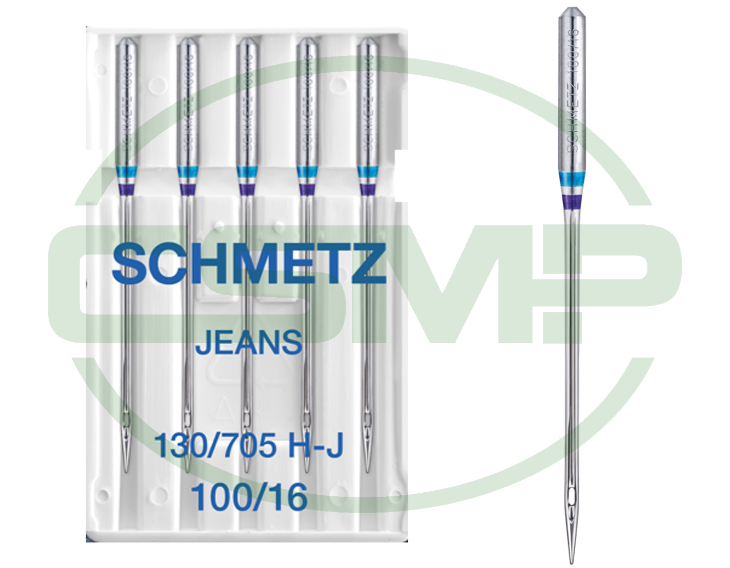 SCHMETZ JEANS SIZE 100 PACK OF 5 NEEDLES