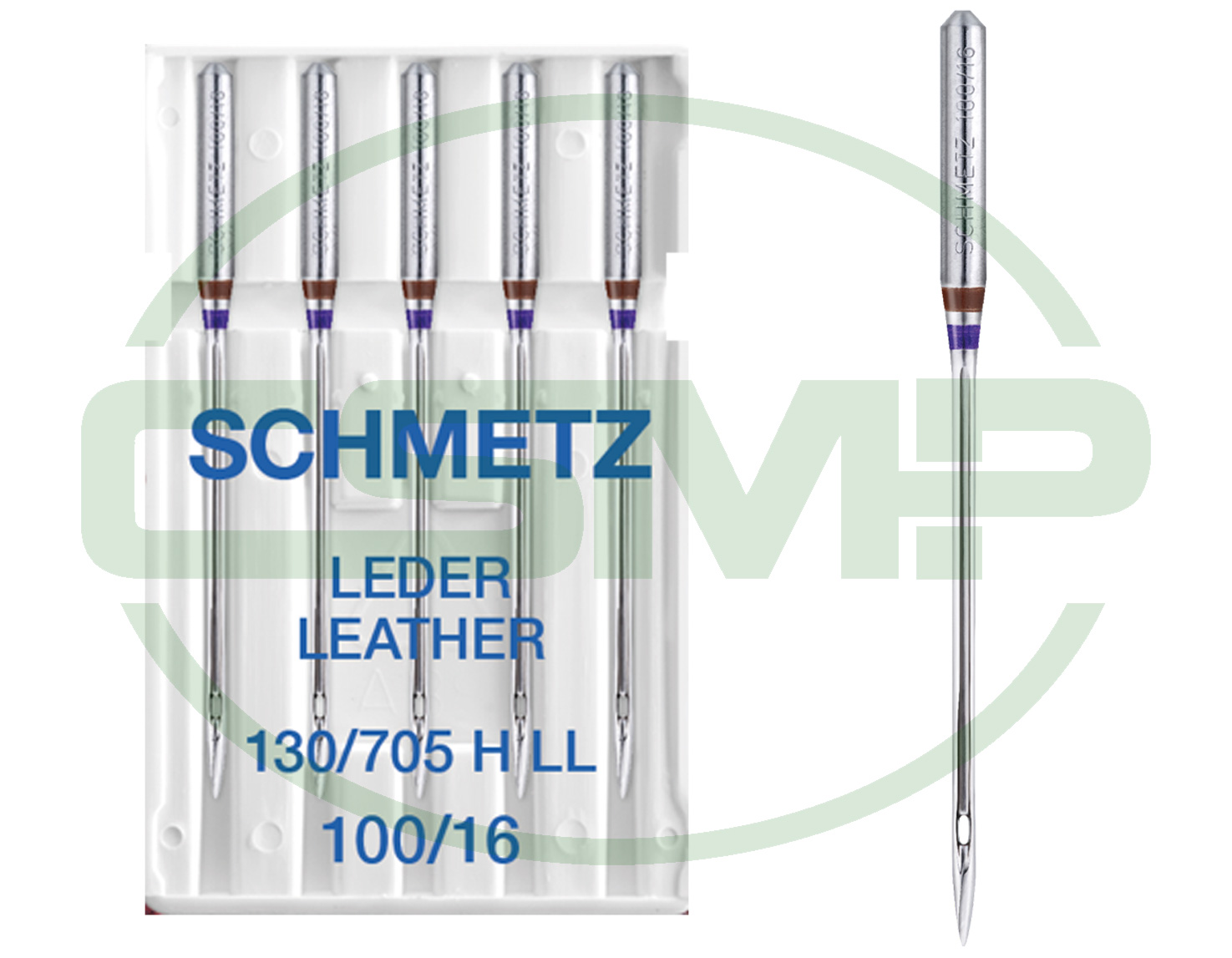 SCHMETZ LEATHER SIZE 100 PACK OF 5 NEEDLES