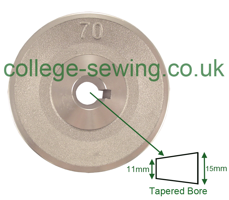 70MM PULLEY TAPERED BORE
