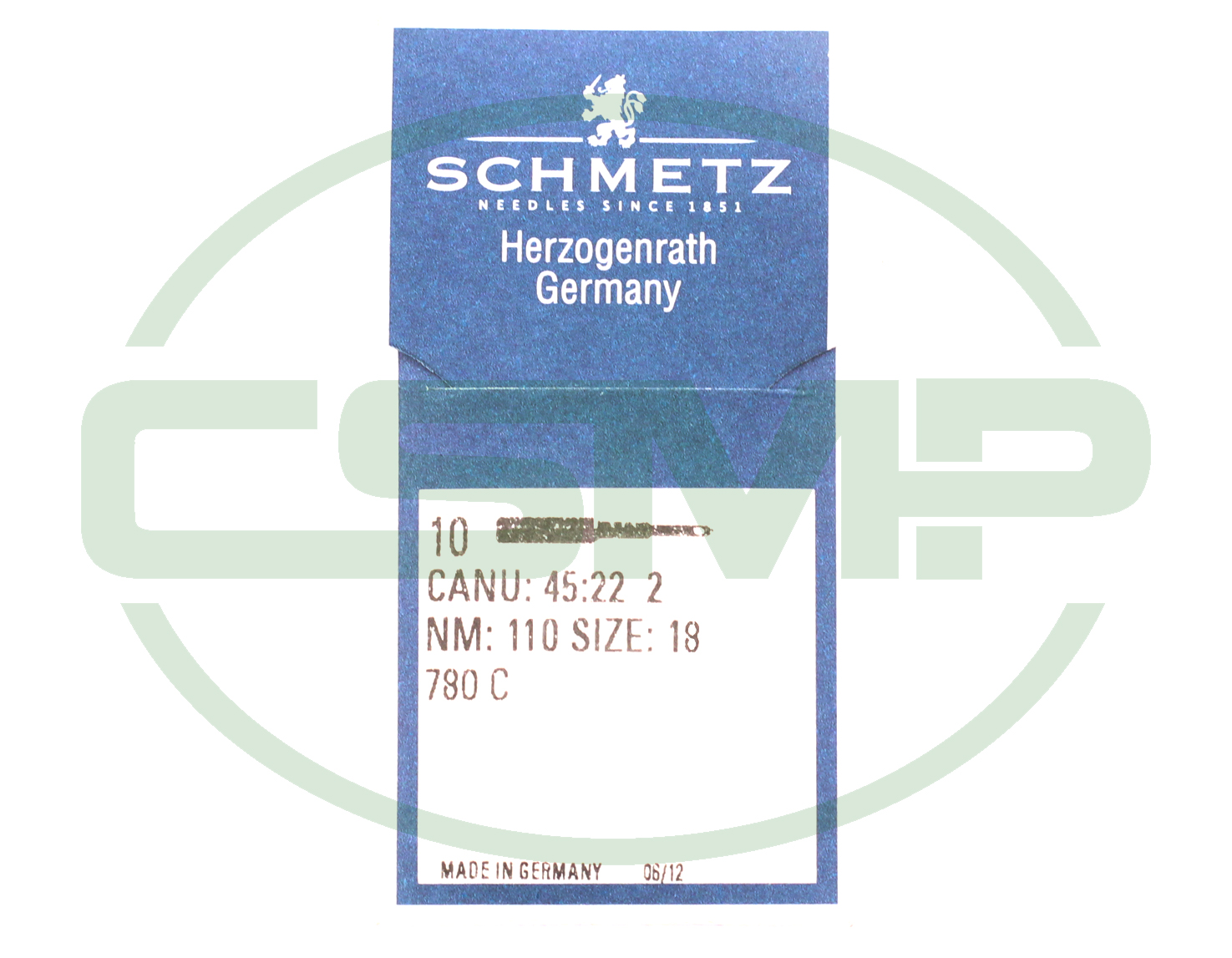 780C SIZE 110 PACK OF 10 NEEDLES SCHMETZ