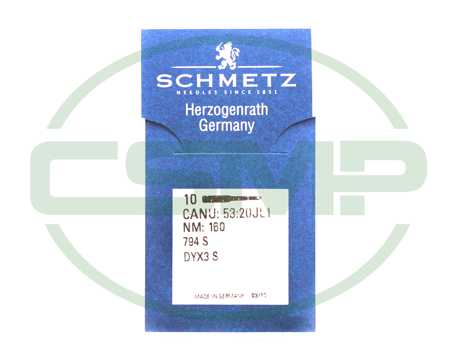 794S SIZE 160 PACK OF 10 NEEDLES SCHMETZ