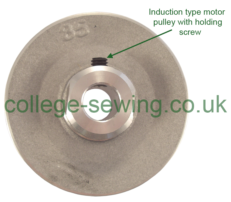 85MM PULLEY INDUCTION 5/8" BORE WITH SCREW