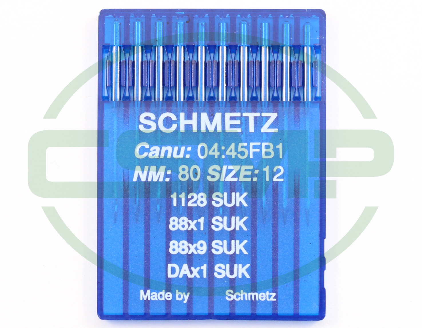 88X1 SUK SIZE 80 PACK OF 10 NEEDLES SCHMETZ DISCONTINUED