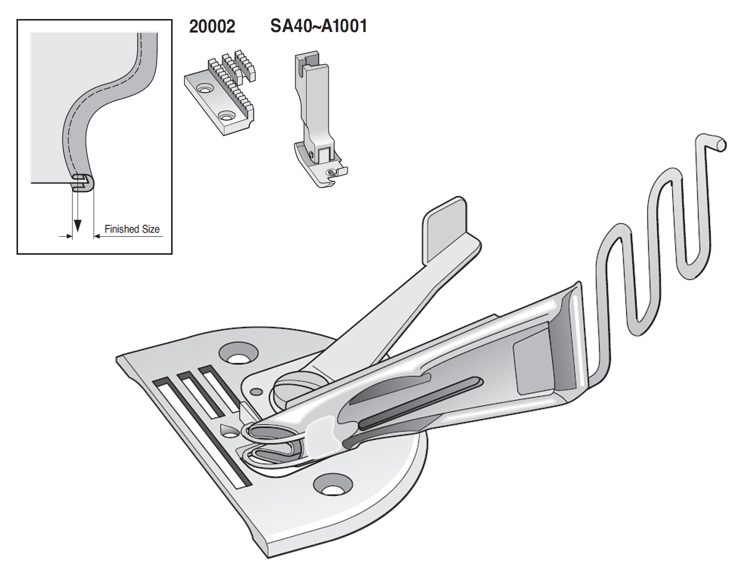 A10SX28-7MM RIGHT ANGLE BINDER SUISEI