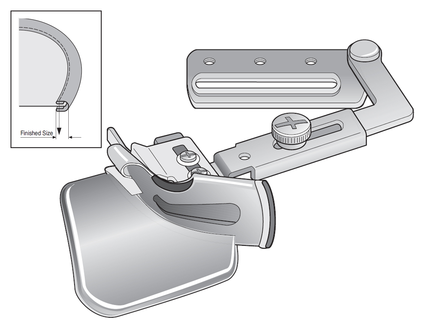 A1SX18-4.5MM DOUBLE FOLD BIAS BINDER SUISEI
