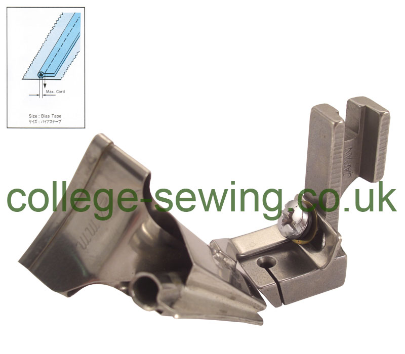 A20X24 BIAS CORD PIPING FOOT SUISEI