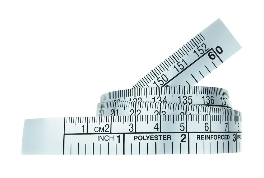 AD-15/SB 60" ADHESIVE TAPE MEASURE METRIC & ANALOG 2PCS