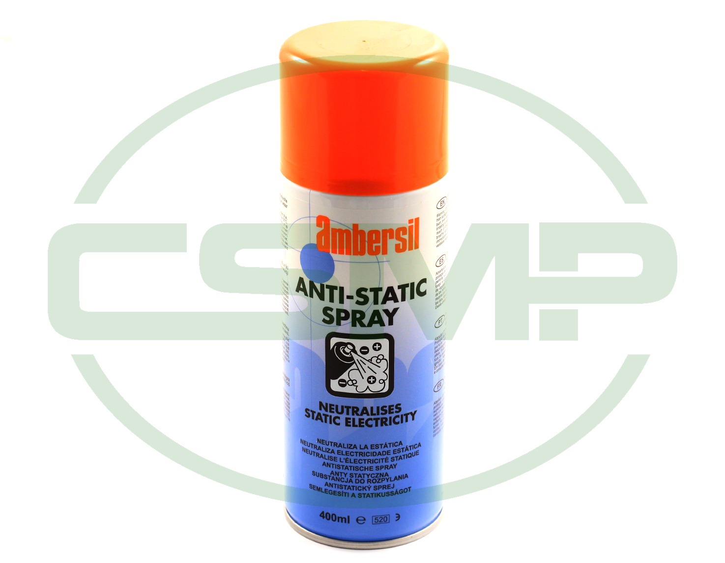 ANTI-STATIC SPRAY 400ML TIN AMBERSIL