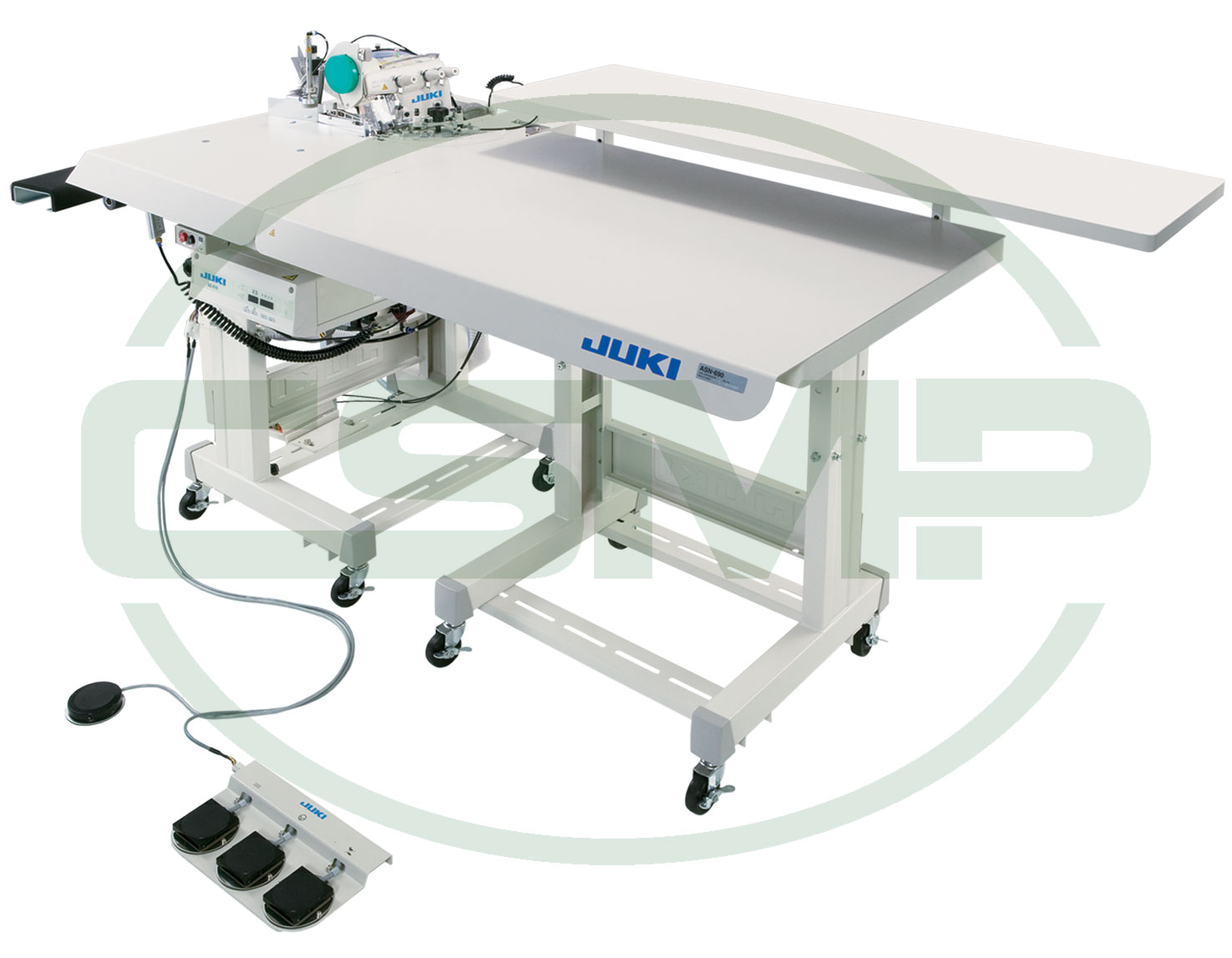 JUKI ASN-690L-AFA5N AUTO SERGER LONG TABLE FL SILENCER