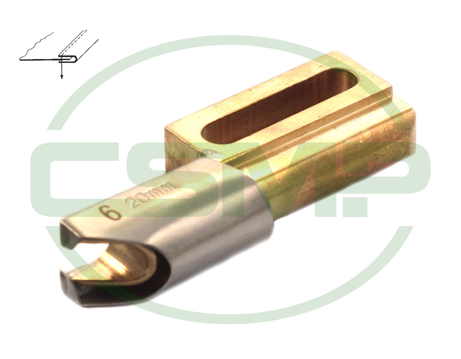 AT18C 20mm x 6mm x 1.5mm SHELL BINDER