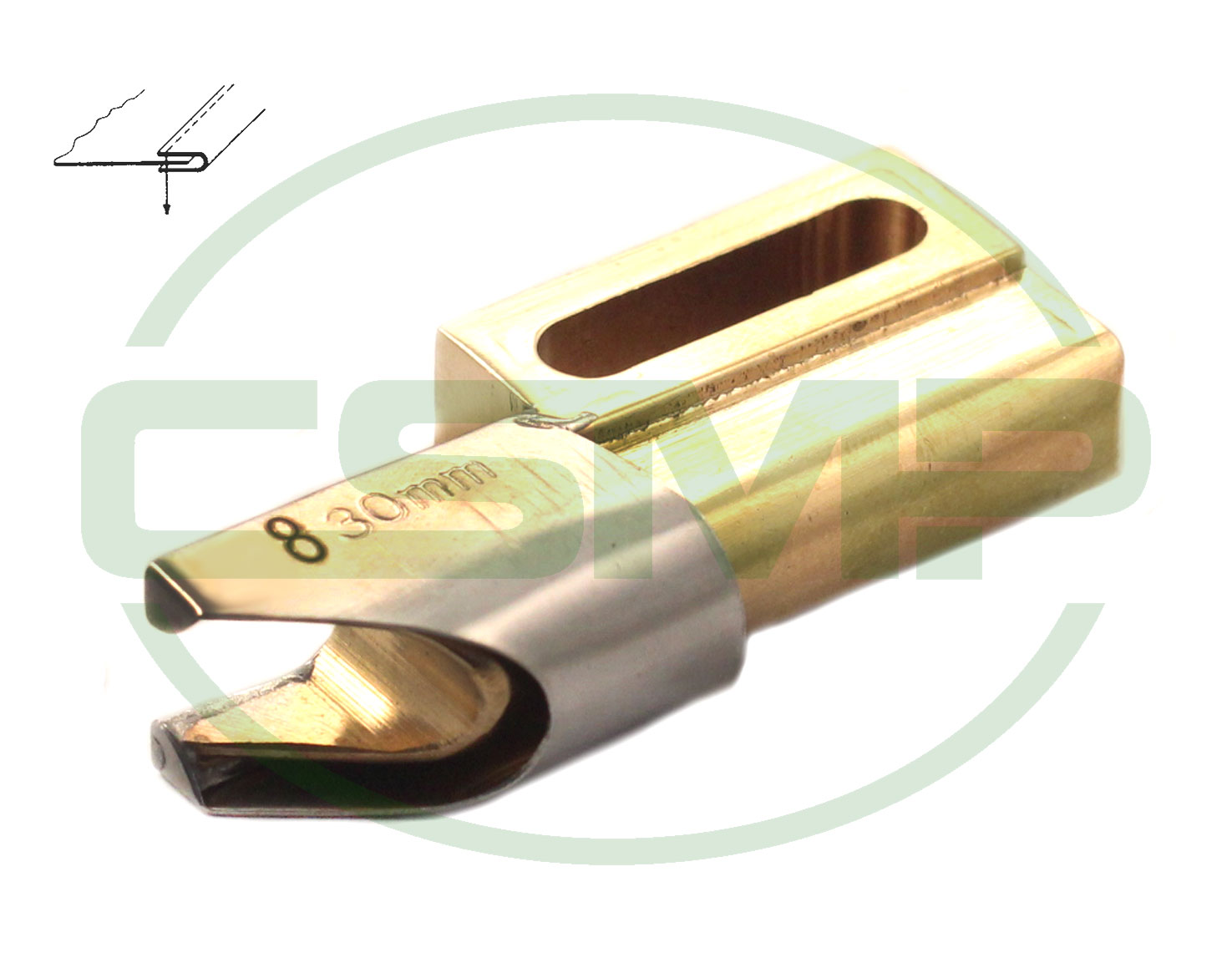 AT18C 30mm x 8mm x 1.5mm SHELL BINDER