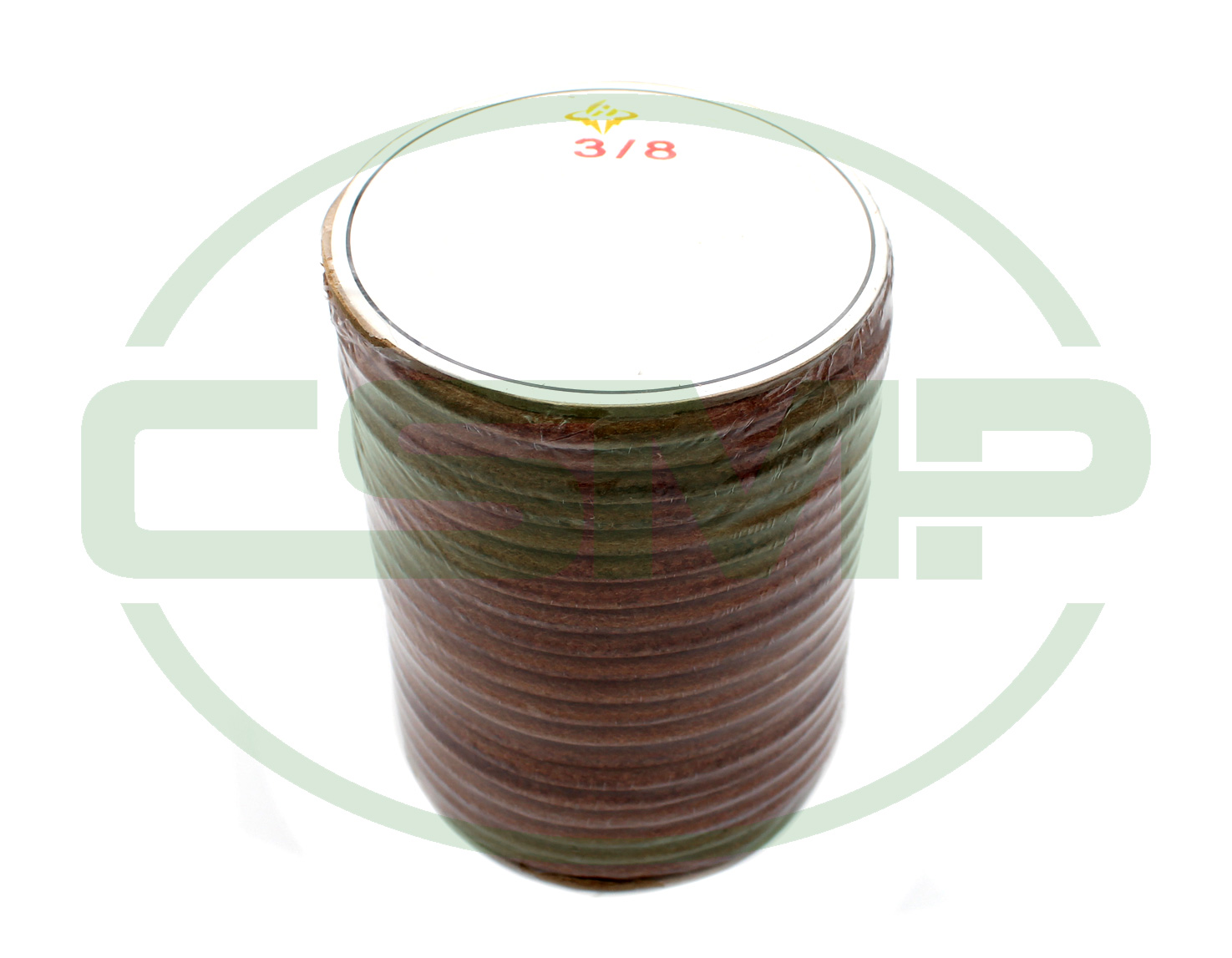 B107X3/8 9.5MMX25M ROUND LEATHER BELTING