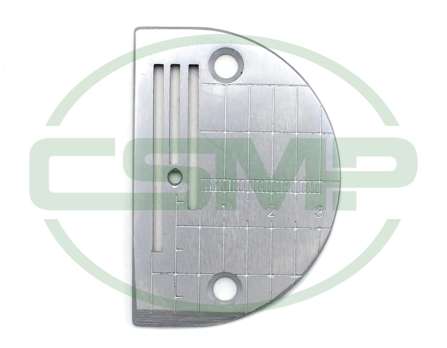 B26LGMM LARGE HOLE N/PLATE WITH METRIC LINE GAUGE