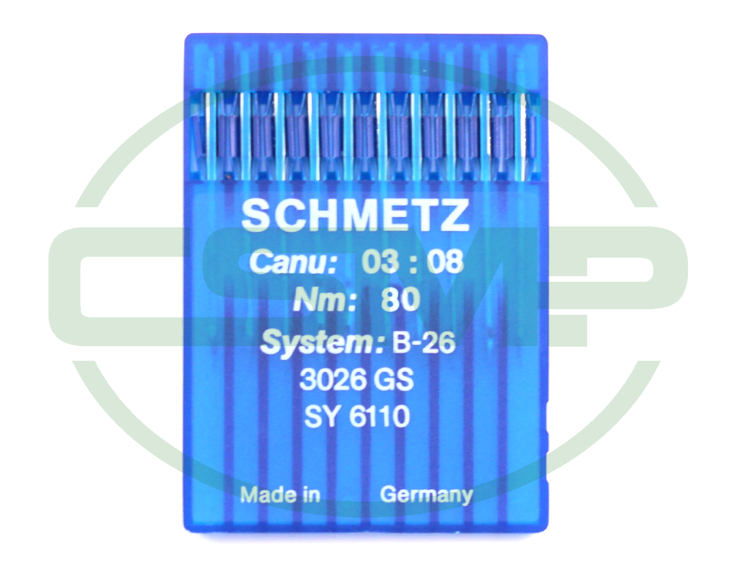 B26 SIZE 80 PACK OF 10 NEEDLES SCHMETZ