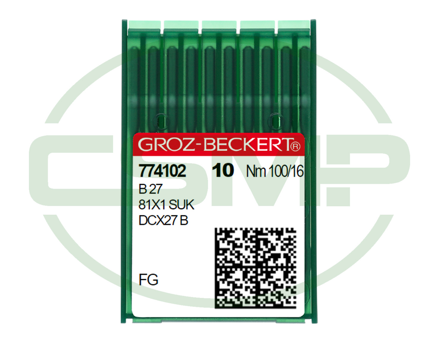 B27FG (SUK) SIZE 100 GROZ BECKERT PACK OF 10 NEEDLES