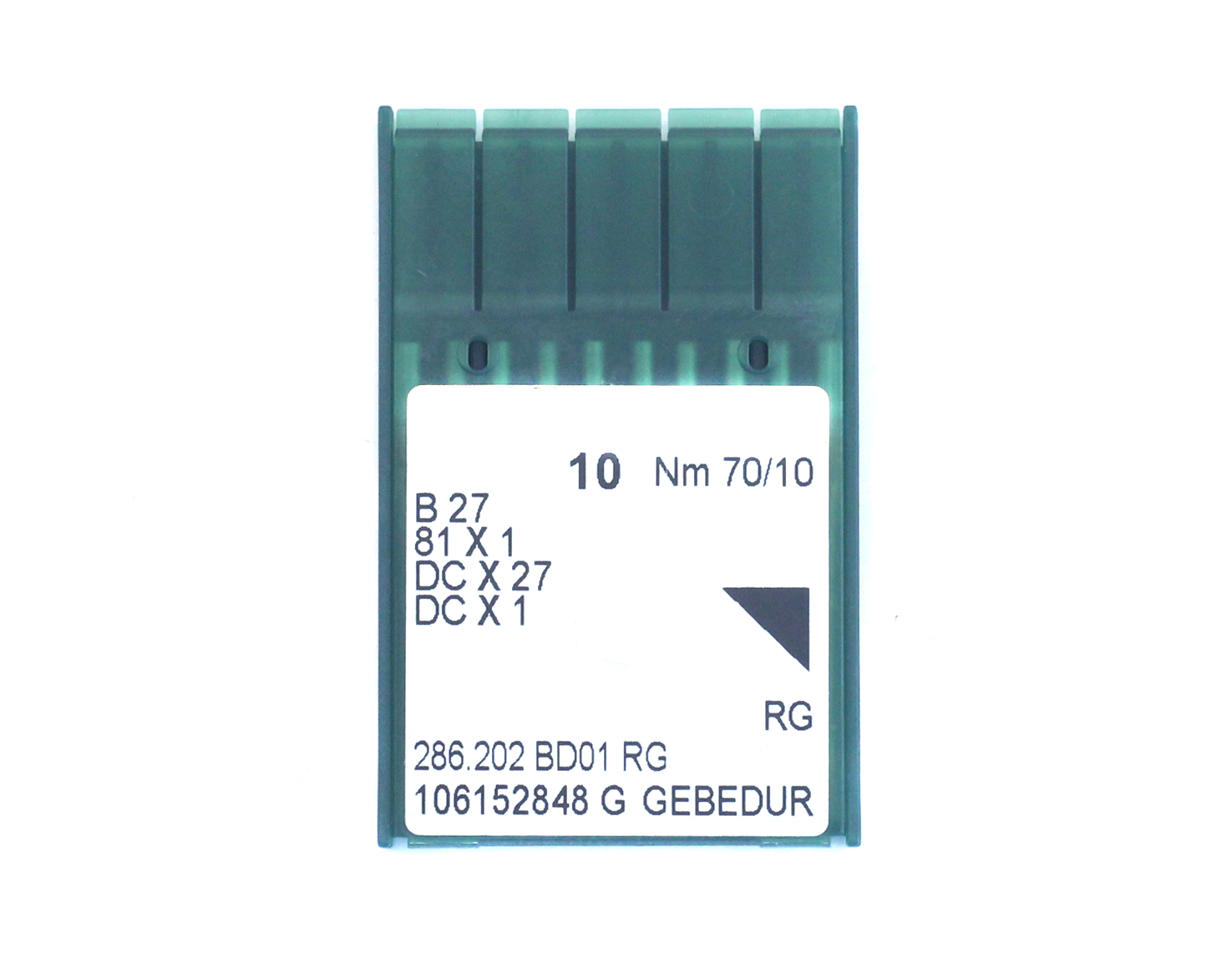 B27GEBEDURX70 GROZ BECKERT PACK OF 10 NEEDLES