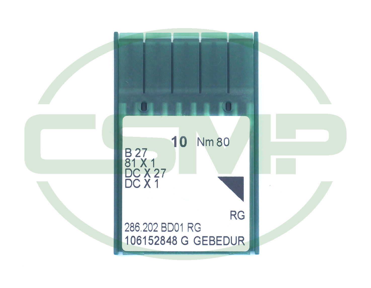 B27GEBEDURX80 GROZ BECKERT PACK OF 10 NEEDLES