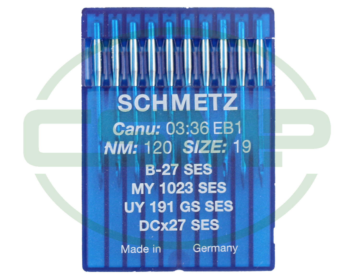 B27SES SIZE 120 PACK OF 10 NEEDLES SCHMETZ