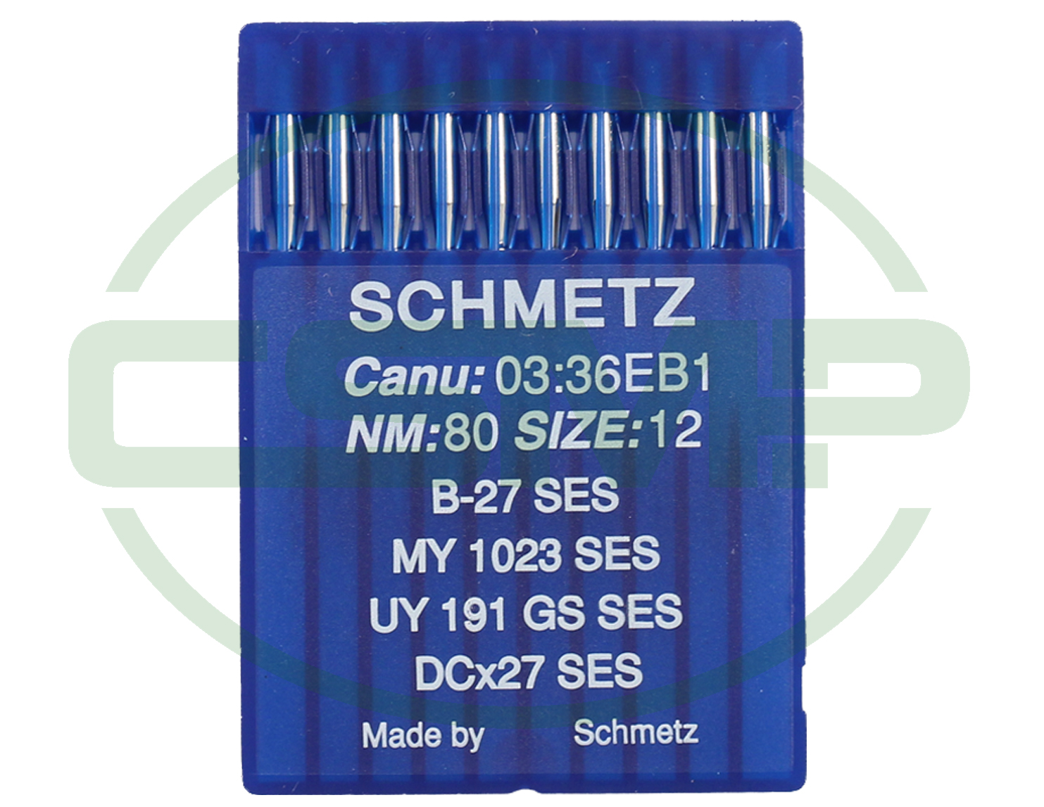B27SES SIZE 80 PACK OF 10 NEEDLES SCHMETZ