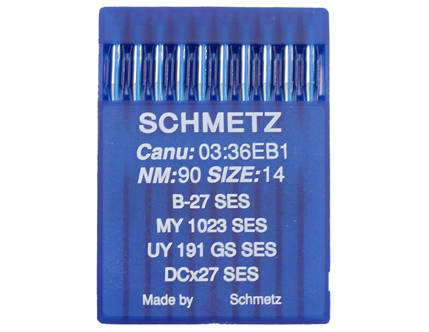 B27SES SIZE 90 PACK OF 10 NEEDLES SCHMETZ