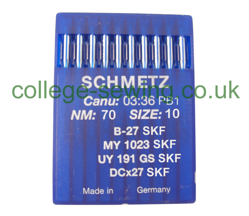 B27 SKF SIZE 70 PACK OF 10 NEEDLES SCHMETZ