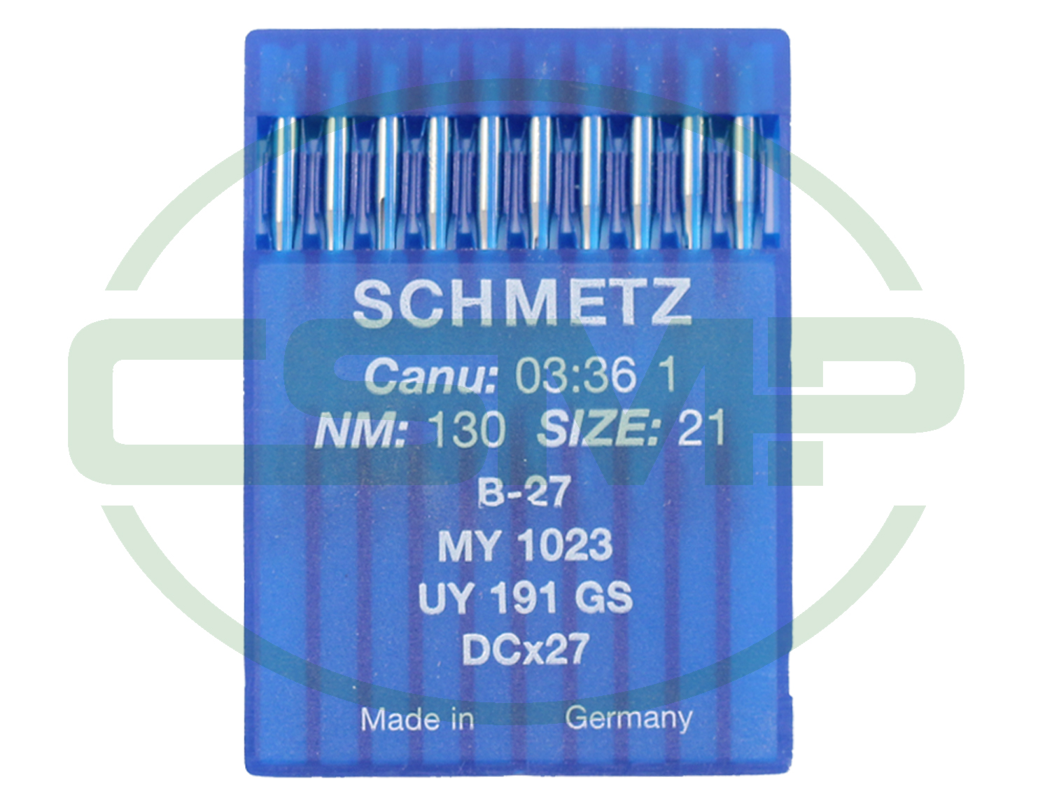 B27 SIZE 130 PACK OF 10 NEEDLES SCHMETZ
