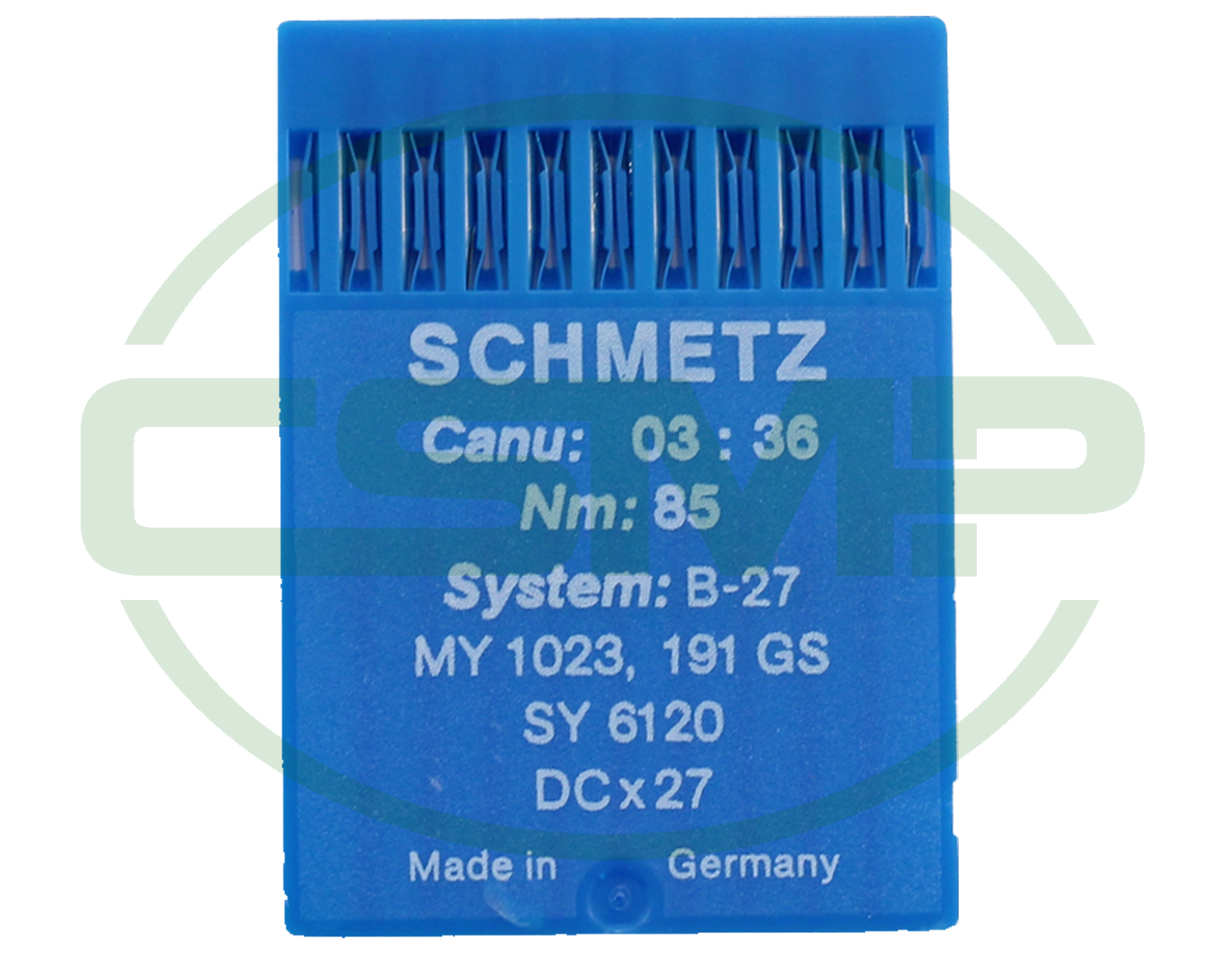 B27 SIZE 85 PACK OF 10 NEEDLES SCHMETZ