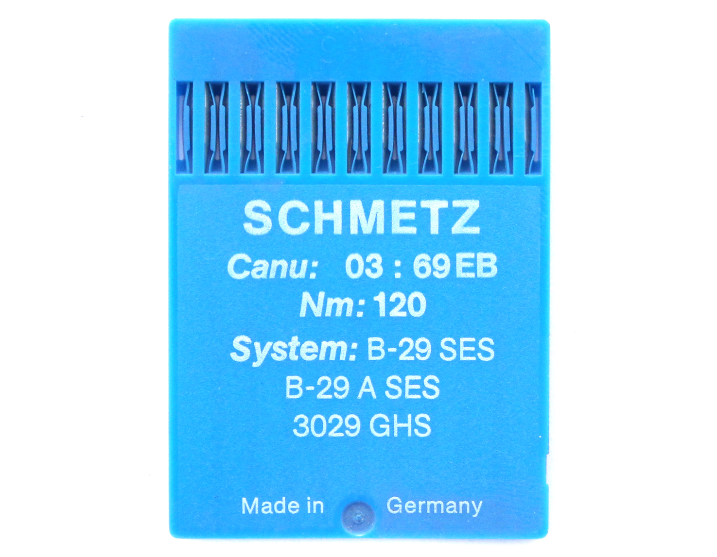 B29SES SIZE 120 PACK OF 10 NEEDLES SCHMETZ