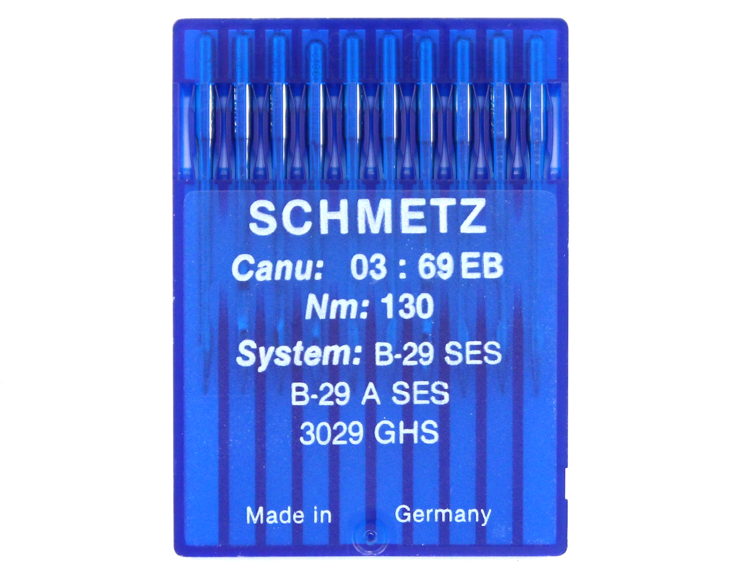 B29SES SIZE 130 PACK OF 10 NEEDLES SCHMETZ DISCONTINUED