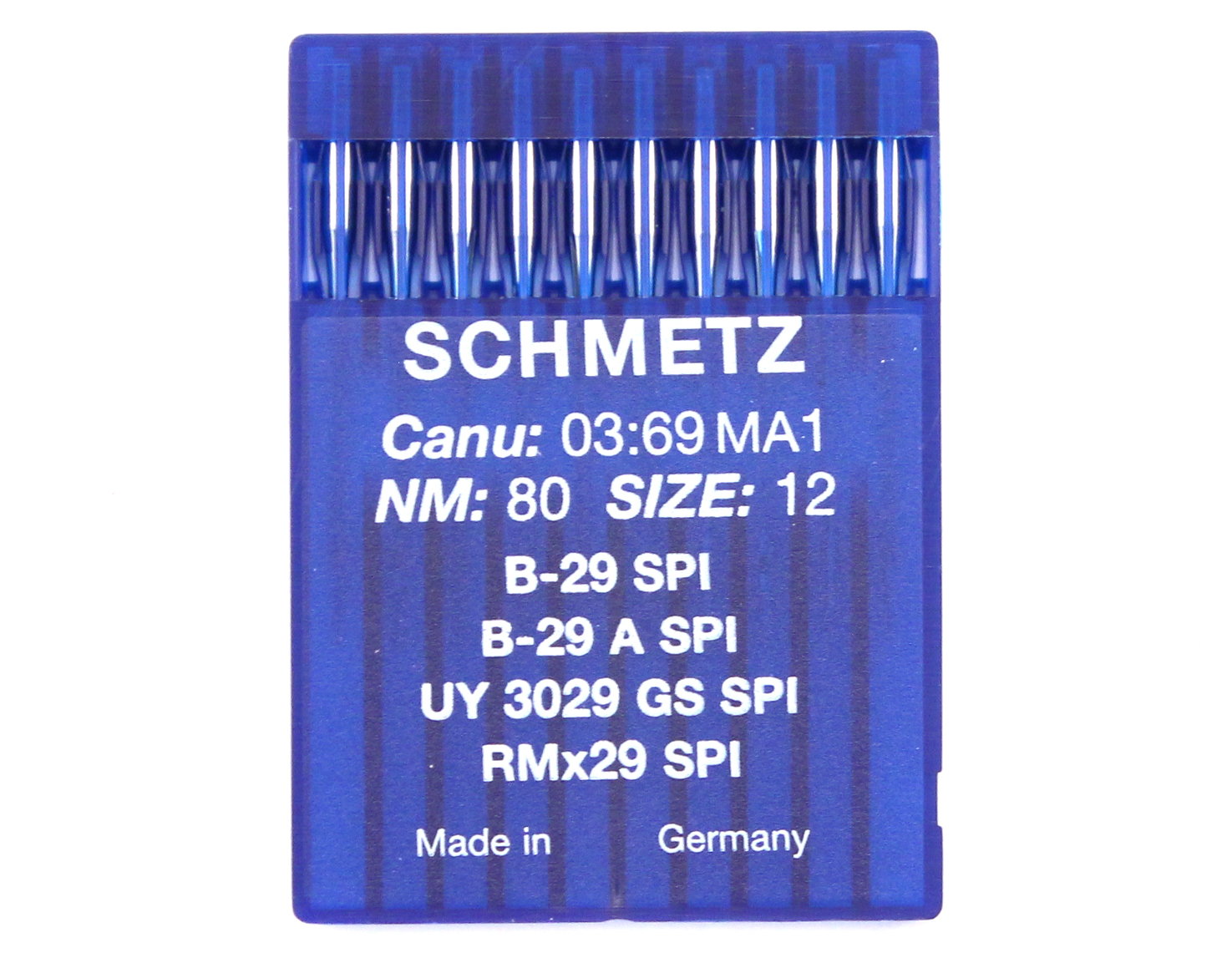 B29SPI SIZE 80 PACK OF 10 NEEDLES SCHMETZ DISCONTINUED