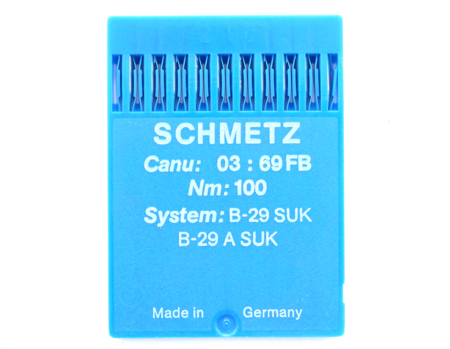 B29SUK SIZE 100 PACK OF 10 NEEDLES SCHMETZ