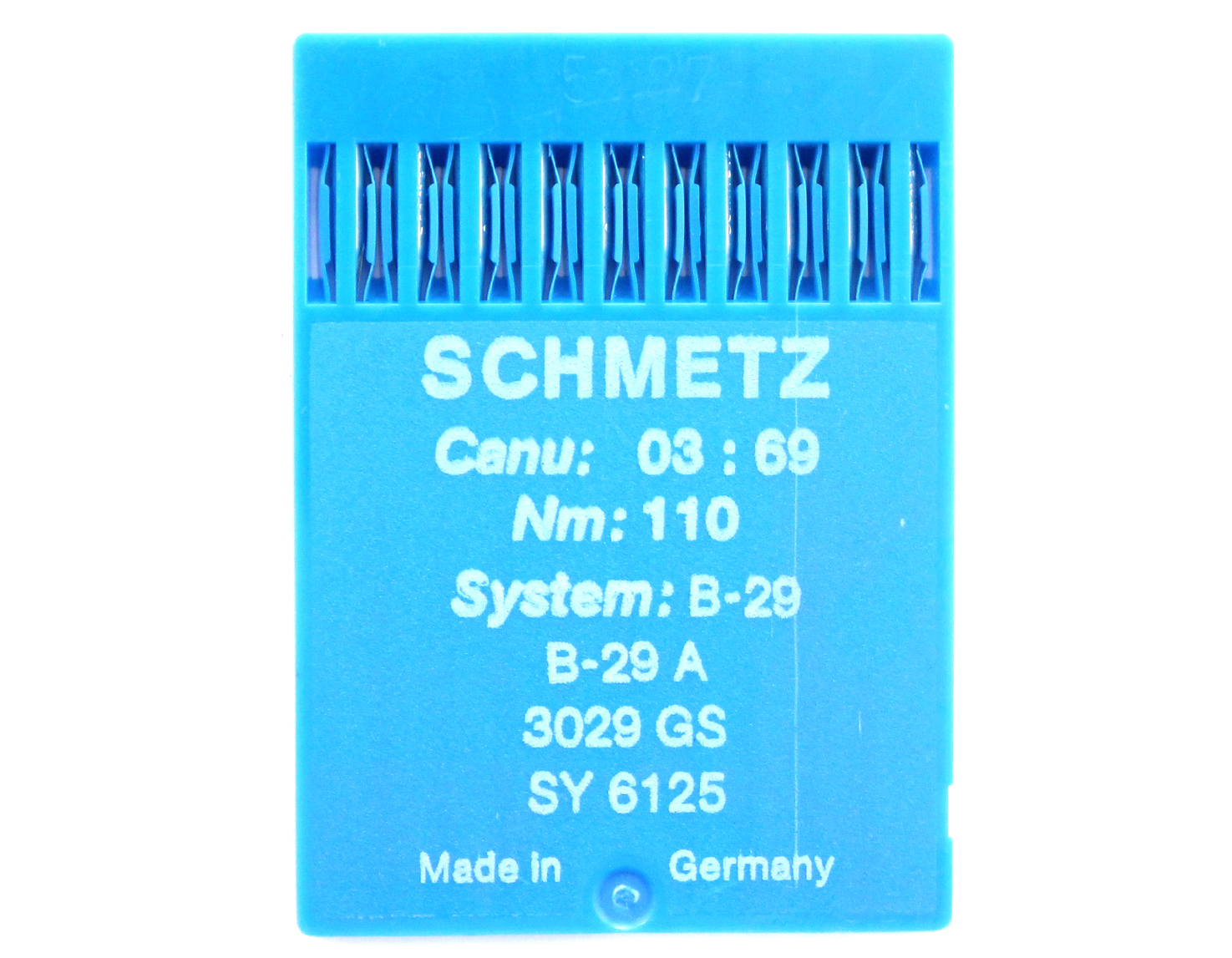 B29 SIZE 110 PACK OF 10 NEEDLES SCHMETZ