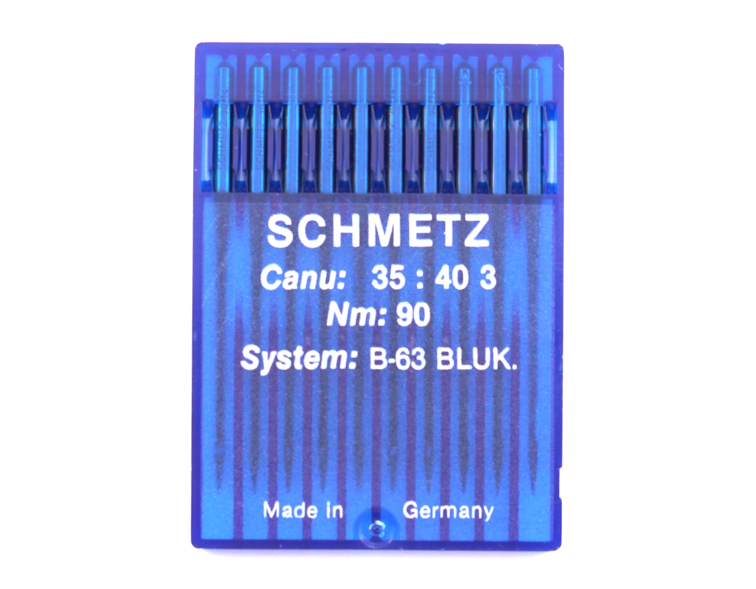 B63 BLUKOLD SIZE 90 PACK OF 10 NEEDLES SCHMETZ DISCONTINUED