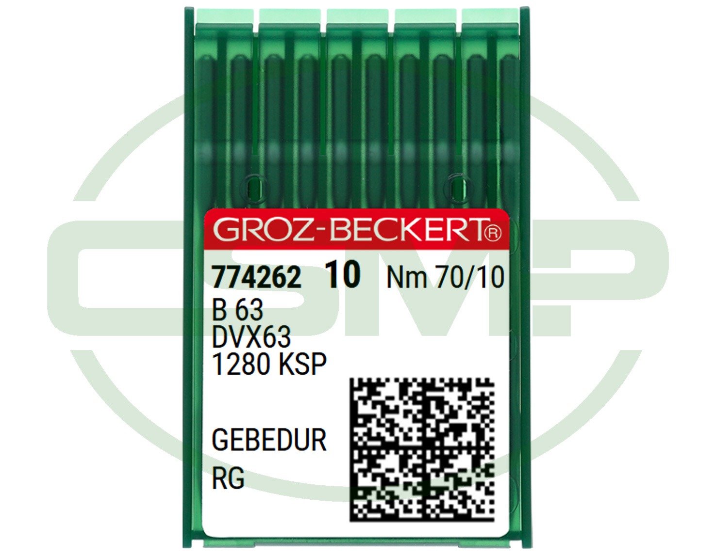 B63 GEBEDUR SIZE 70 GROZ BECKERT PACK OF 10 NEEDLES
